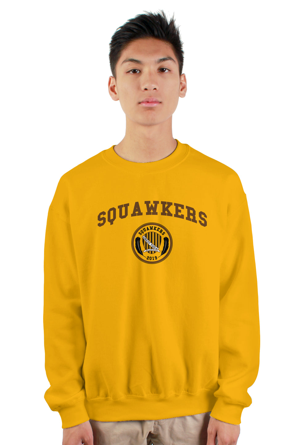 Squawkers U - Heavy Crewneck Sweatshirt